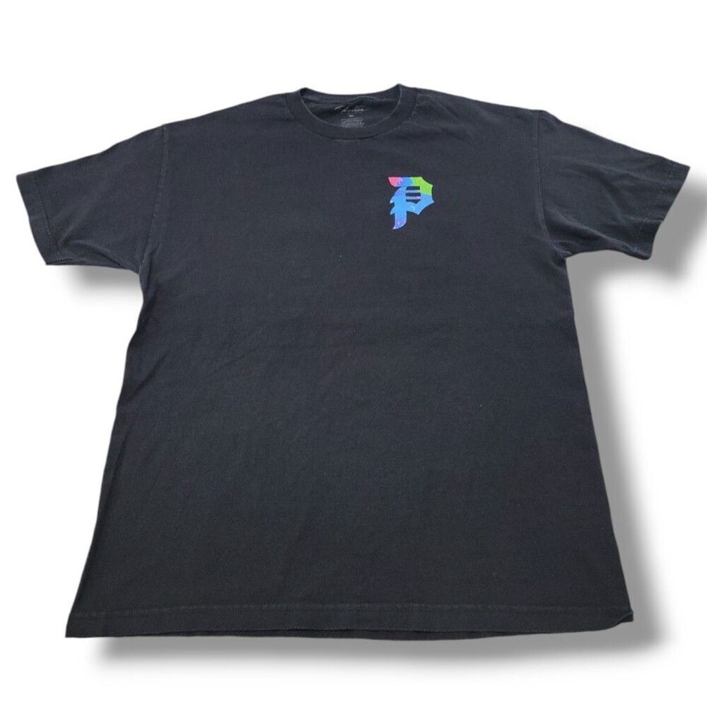 Primitive Skateboarding Shirt Size Large Primitive One Step Beyond Graphic Print